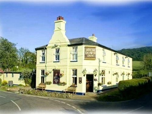 The Highdown Inn Totland Exteriér fotografie