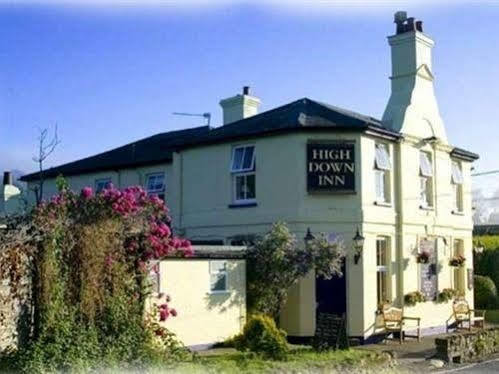 The Highdown Inn Totland Exteriér fotografie